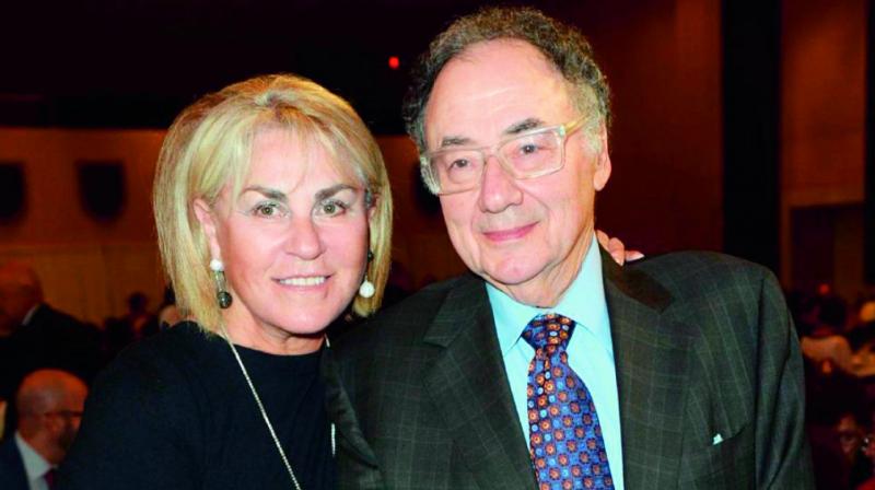 Barry Sherman and his wife Honey