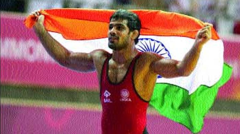 Indian wrestler Sushil Kumar