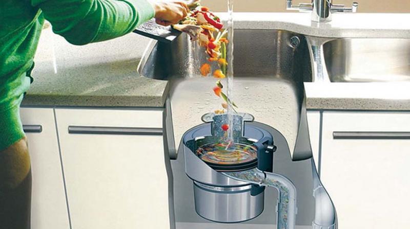 A Kitchen Pulveriser is an electric grinder installed below sthe kitchen sink (Picture for representation)