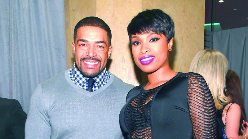 David Otunga and Jennifer Hudson