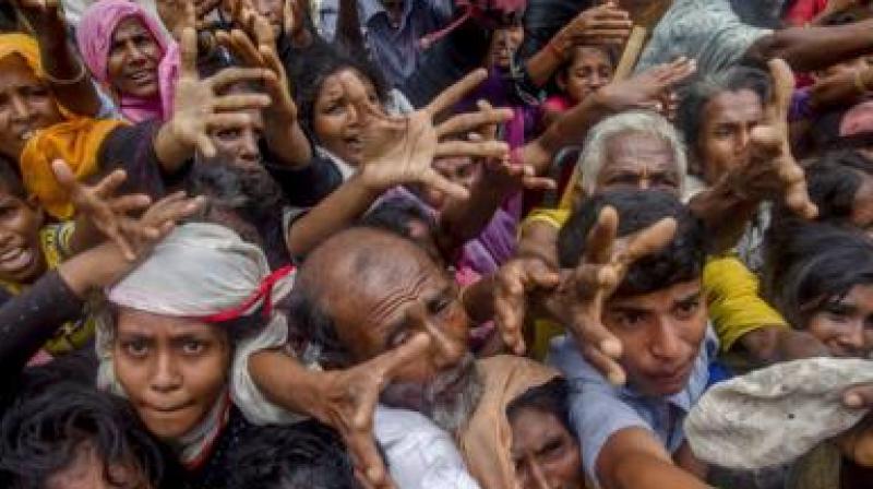 Some 655,000 Rohingya have fled western Rakhine state to Bangladesh since August, carrying with them consistent accounts of atrocities by Myanmars army.