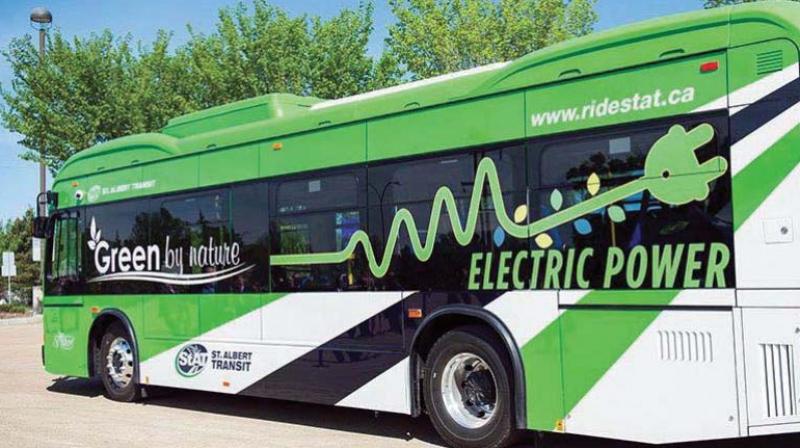 A BMTC electric bus (Photo:DC)