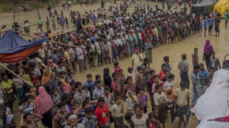 More than 680,000 Rohingya fled Myanmars Rakhine state beginning in August, after Myanmar security forces began clearance operations in their villages. (Photo: AFP/File)