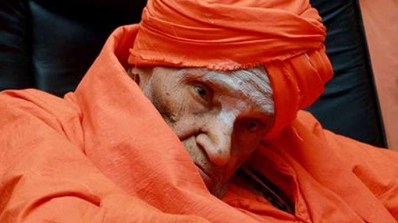 Siddaganga Mutt chief pontiff Shivakumara Swamiji