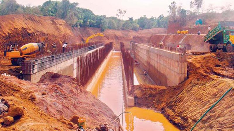 The unfinished Kalasa Banduri Nala project