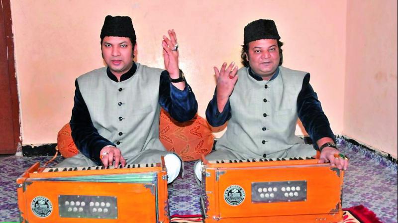 The Ahmed Brothers  Amjad Khan Warsi and Asad Khan Warsi