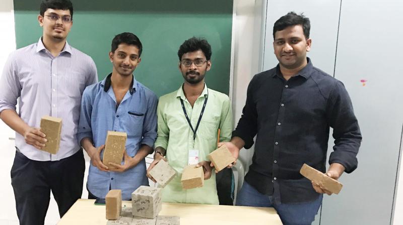 CMRIT Team - Team CO3 Structural Systems with products developed as part of their innovation