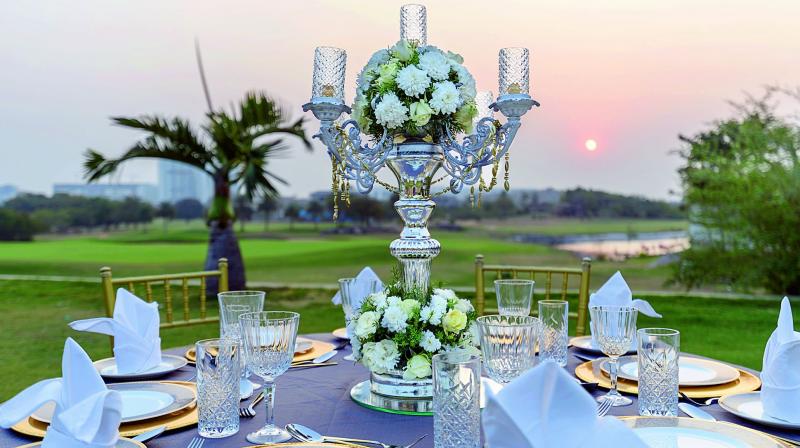 Voila F9 Gourmet, one of Indias premiere F&B brands recently announced the launch of Bougainvillea  Banquet and Greens at Boulder Hills Golf and Country Club.