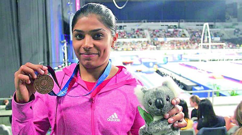 Budda aruna reddy, Gymnast