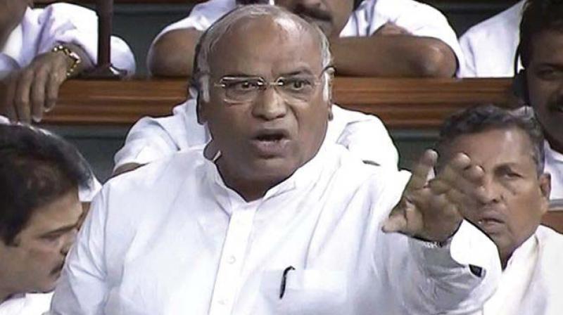 Mallikarjun Kharge has declined the governments invitation to him to take part in the selection of  a new Lokpal.