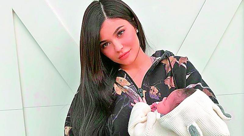 Kylie Jenner posted a series of sweet pictures with her daughter