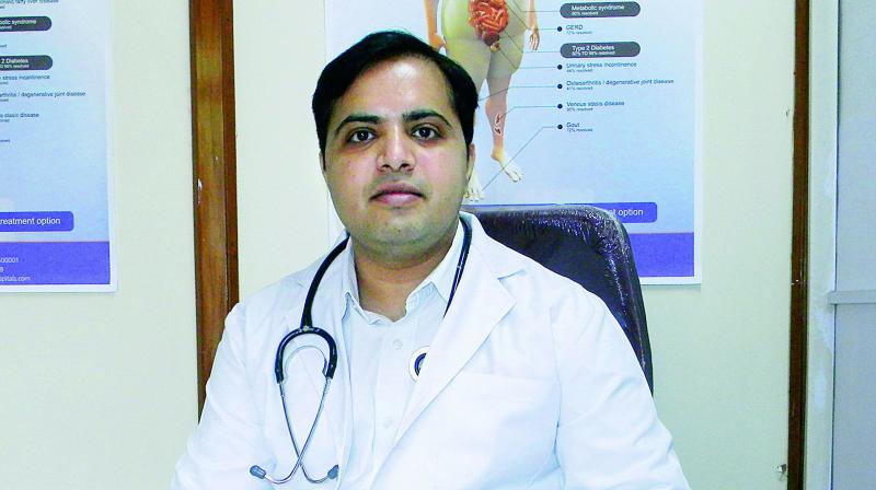 Dr Sandeep Raj Barma, senior pulmonologist