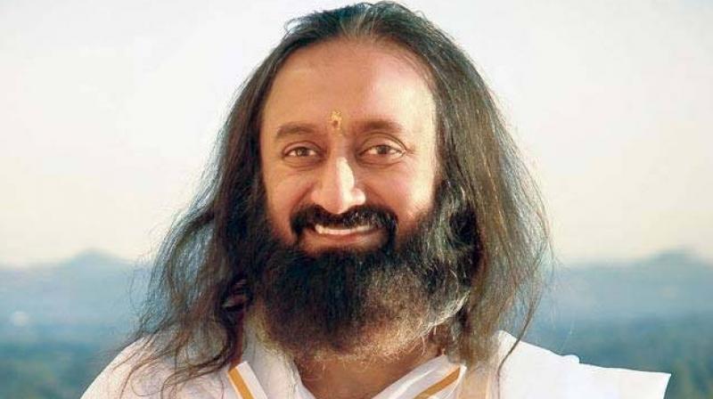 Asked about the peoples allegations, Art of Living founder Sri Sri Ravishankar said it was he who was invited to Kashmir and he had not invited those people but would be available to hear whatever they want to say. (Photo: PTI)