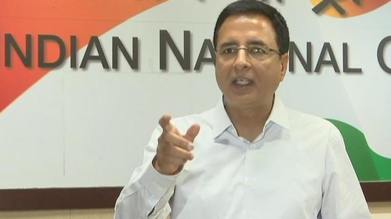 Congress leader Randeep Surjewala also accused Union Minister Ravi Shankar Prasad of lying to divert the agenda after he cited a whistleblowers deposition to claim that the controversial data firm had worked for the Congress party. (P