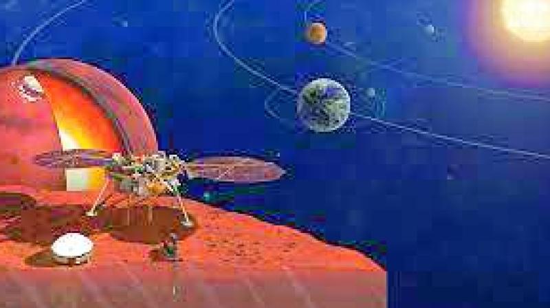 Mars is the exoplanet next door  a nearby example of how gas, dust and heat combine and arrange themselves into a planet.