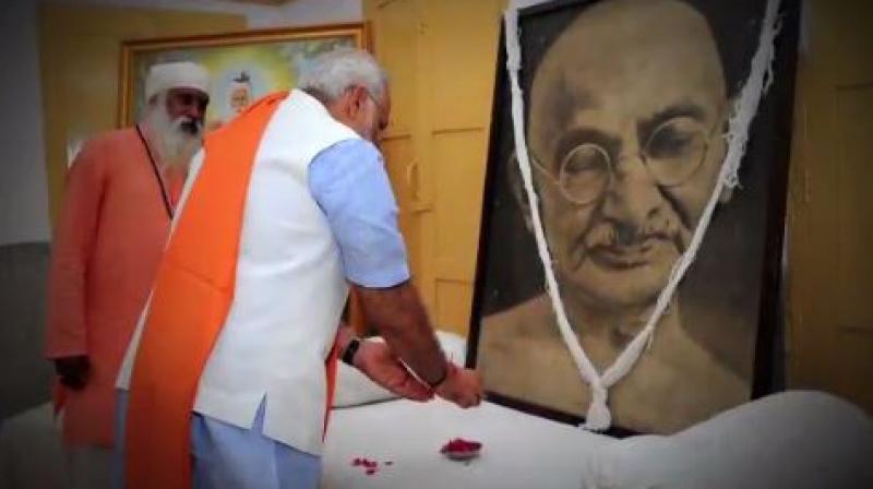 Mahatma Gandhi, also known as Mohandas Karamchand Gandhi, was born on October 2, 1869, and died on January 30, 1948. (Photo: screengrab)