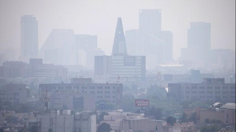 UNICEF points to satellite imagery which it says confirms that about two billion children live in areas where outdoor air pollution exceeds minimum air-quality guidelines set by the World Health Organization. (Photo: Representational Image/AP)