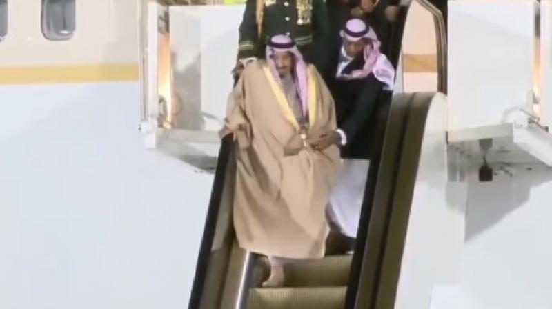 This is the first time a ruler of Saudi Arabia is visiting Russia (Photo: YouTube)