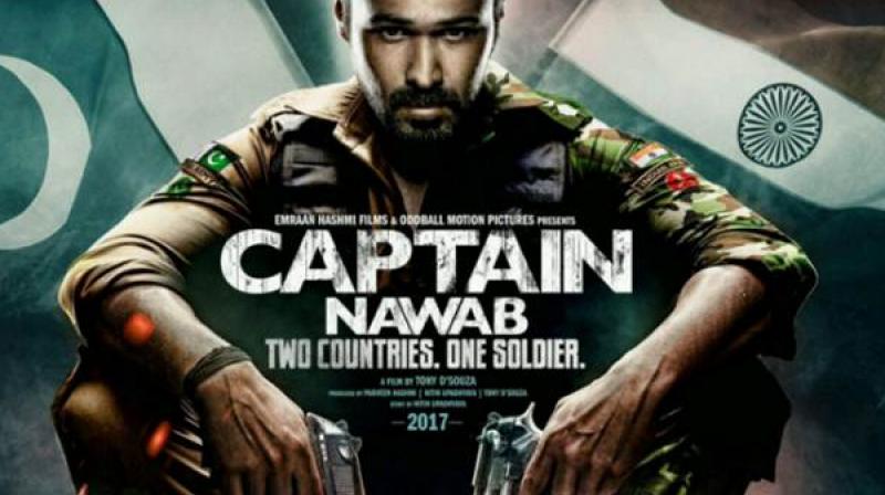 Emraan Hashmi in Captain Nawab poster.