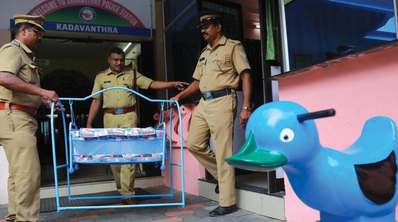 Kadavanthra police station in Kochi gears up for being one of the six child-friendly police stations in the state. 	DC FILE