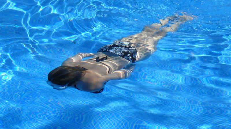 She struggled for nearly three hours before she used her swimming pool pole and technology to get help. (Representational image)