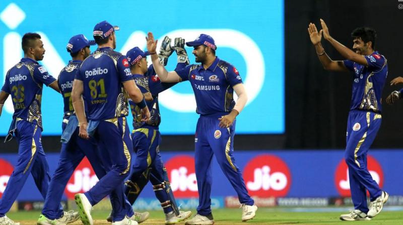 MI scripted a thrilling comeback to beat KXIP by three runs. (Photo: BCCI)