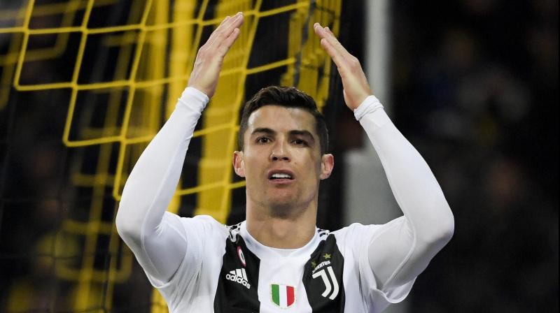 The matter came to light in September 2018 when Kathryn Mayorga sued Ronaldo in Clark County District Court in Nevada, accusing the athlete of raping her in a Las Vegas hotel penthouse suite in 2009, then paying her $375,000 in hush money. (Photo: AP)