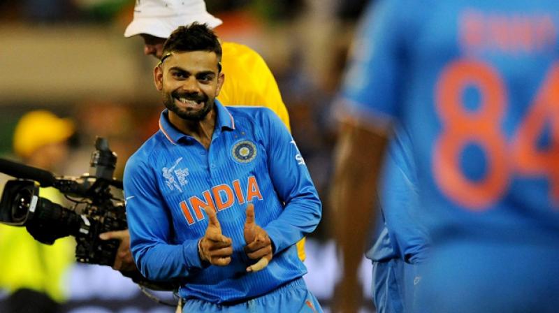Virat ohlis India will be playing their first match of the World Cup against South Africa on June 5. (Photo: AFP)
