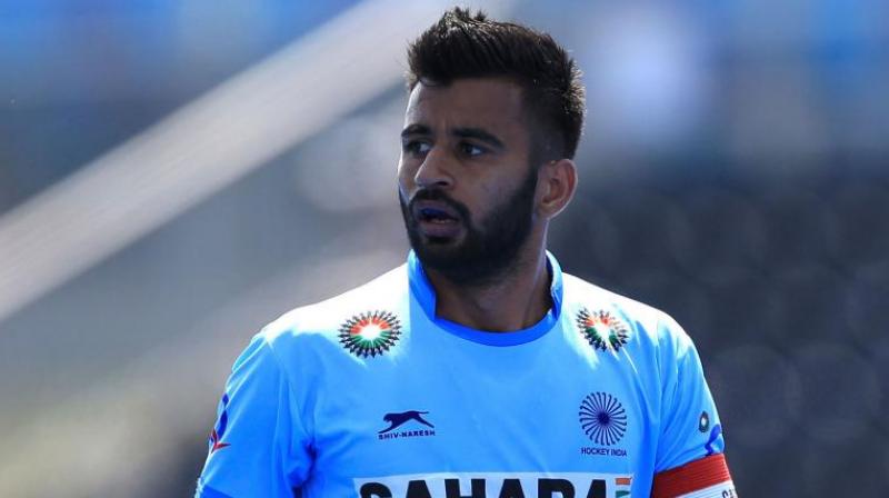 Manpreet SIngh termed 2018 as an important year and said a good show in the CWG would boost the confidence of the team going ahead. (Photo: AP)