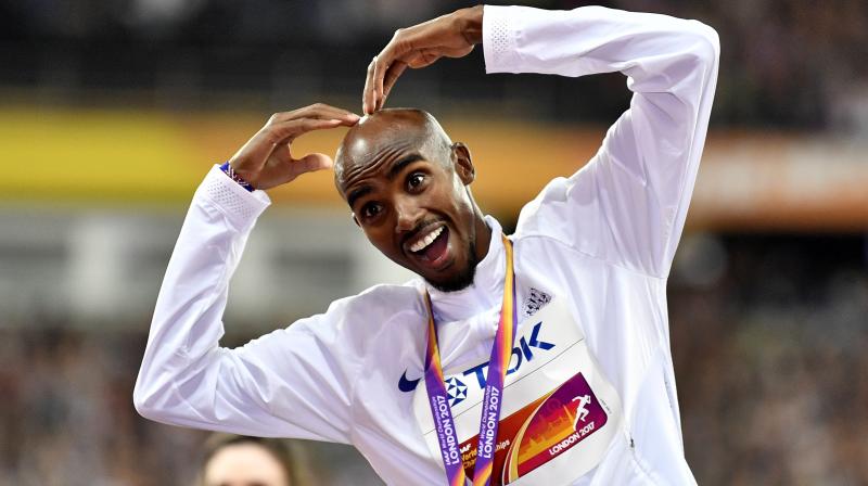 Farah is intent on not letting the occasion get to him and believes he is still in fine fettle despite his exertions in London at the world championships. (Photo:AP)