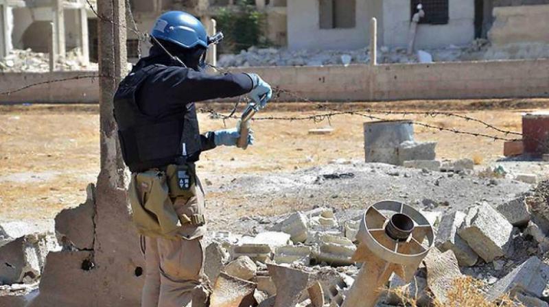 India contributed to international efforts under UN and the OPCW for destruction of Syrian chemical weapons.