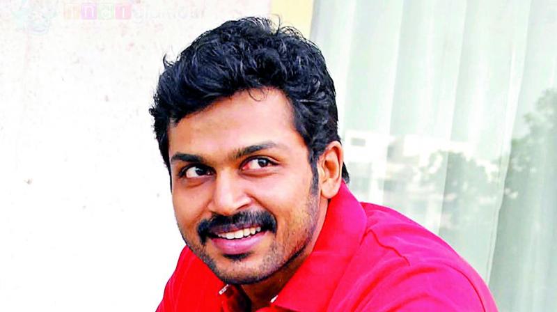 Actor Karthi