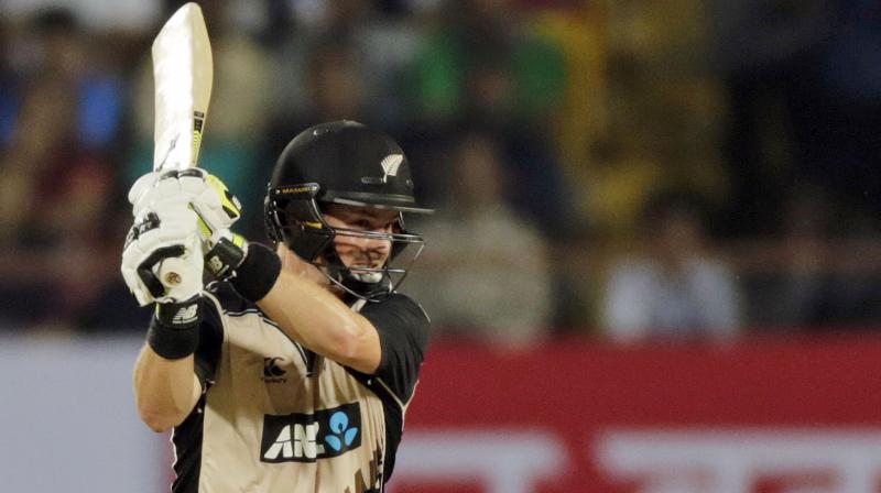 Munro put on 105 runs for the opening wicket with Guptill, to lay a solid foundation after the Kiwis elected to bat first on a wicket that promised runs. (Photo: AP)