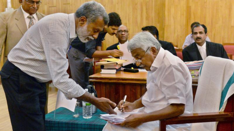 The commission was appointed by the previous Oommen Chandy govt after allegations surfaced about duping of several people of crores of rupees by offering solar panel solutions. (File photo)