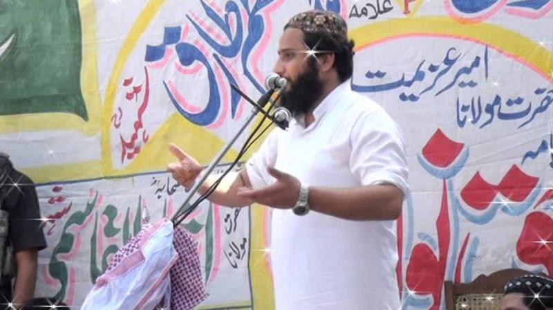Maulana Masroor Nawaz Jhangvi, son of Sunni militant group Sipah-e-Sahabas slain founder Haq Nawaz Jhangvi, won the Punjab Assemblys PP-78 by-election yesterday in Jhang district of the province. (Photo: YouTube)