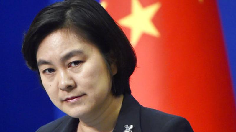 Chinese Foreign Ministry spokeswoman Hua Chunying attends a press briefing at the ministry in Beijing. (Photo: AP)