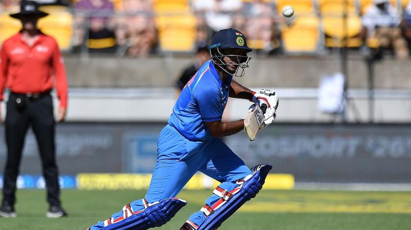 After scores of 47 and 40 not out in the second and third ODIs against New Zealand recently, the Hyderabad cricketer fell short of a century after being dismissed for 90 in the fifth one-dayer. (Photo: AFP)