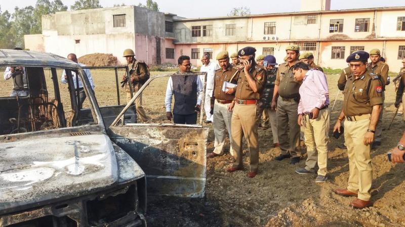 Senior Superintendent of Police (SSP) Krishna Bahadur Singh has been transferred to DGP headquarters in Lucknow and has been replaced by the Superintendent of Police of Sitapur, Prabhakar Chaudhary. (Photo: PTI)