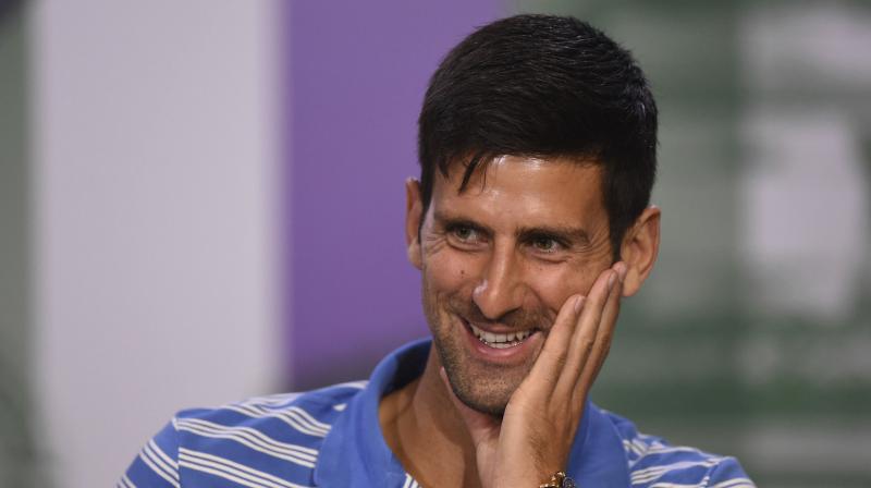 \I would love to win every single tennis match, but I dont try to take that as the very essential moment in my life which determines my happiness,â€said Novak Djokovic ahead of Wimbledon 2017. (Photo: AP)