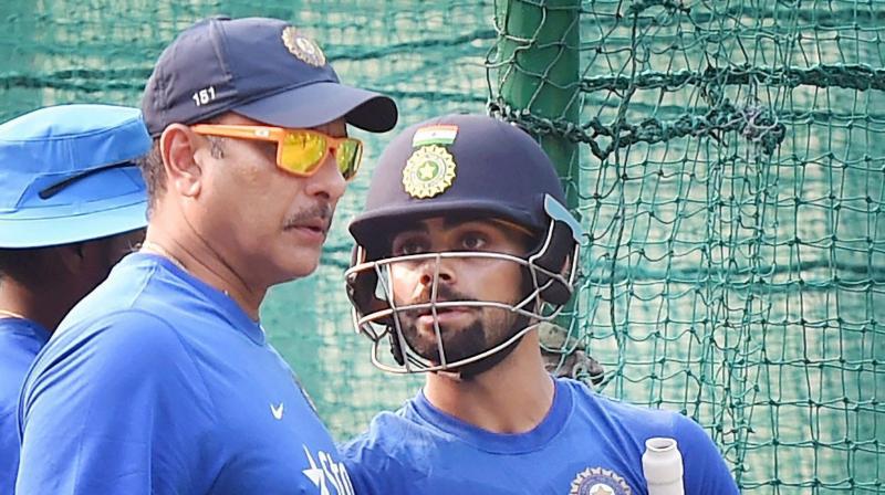 Ravi Shastri applies for head coach role of Virat Kohlis Team India