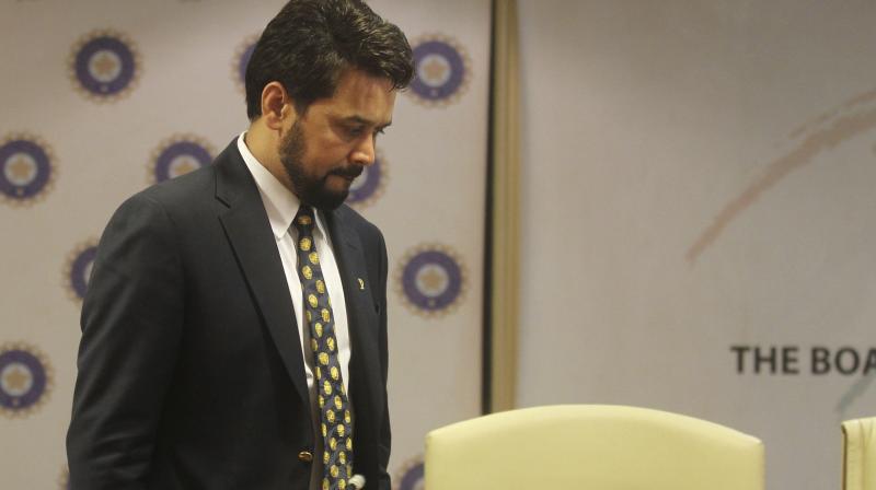 Board of Control for Cricket in India (BCCI)s newly-elected President Anurag Thakur. (Photo: AP)