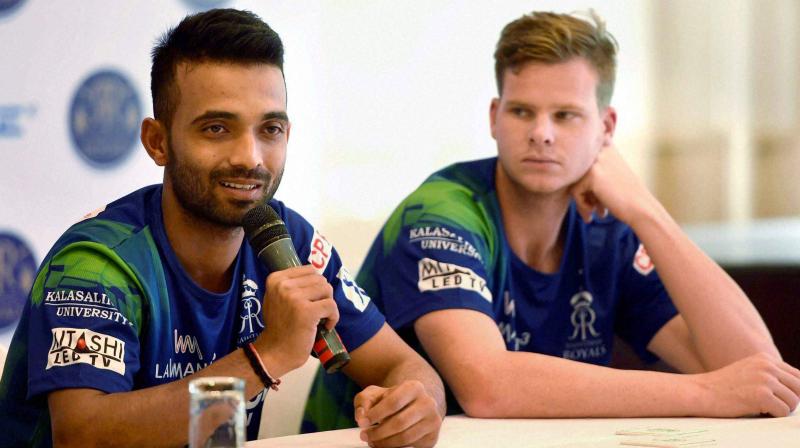 Rajasthan Royals are coming back to the IPL after serving a two-year ban. In the last IPL, Rahane had played for the Rising Pune Supergiant. (Photo: PTI)