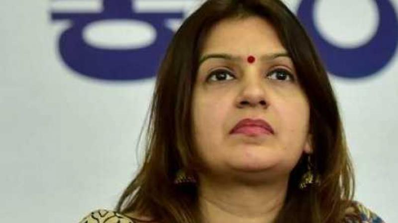 Congress spokesperson Priyanka Chaturvedi got a rape threat directed at her daughter late on Sunday. (Photo: File | PTI)