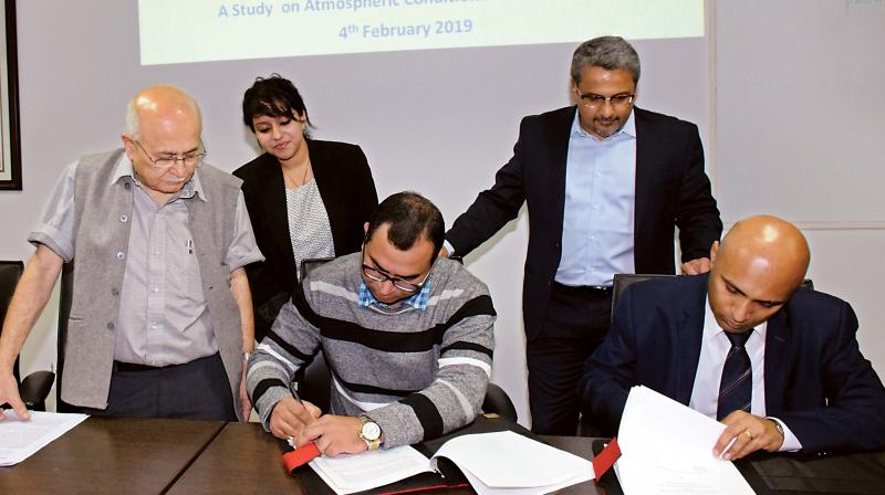 BIAL signed an MoU with JNCASR to conduct a collaborative study on atmospheric conditions. (Image DC)