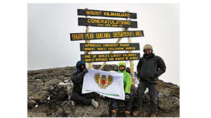 City teen mountaineers climbed Mount Kilimanjaro, Africas highest mountain  (Image DC)
