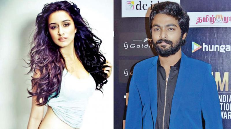 The huge buzz is that Bollywood beauty Shraddha Kapoor, who has a girl-next-door image, has been approached to play the female lead opposite GV Prakash Kumar for the Tamil remake of his blockbuster 100 Percent Love.