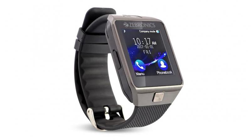 Zebronics has bridged the gap with the SmartTime 100  a  bluetooth-enabled wearable that can be paired with any Android phone to make and receive calls and SMSs.
