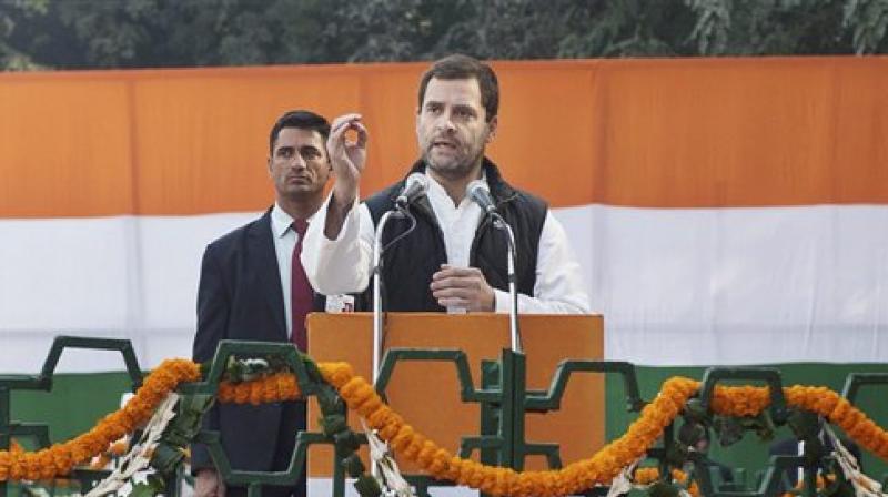 Congress Vice President Rahul Gandhi. (Photo: PTI)