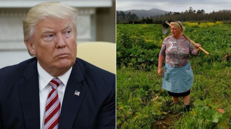 Some netizens are questioning whether Trump has a long lost relative in Spain. (Photos: AP/ Twitter)