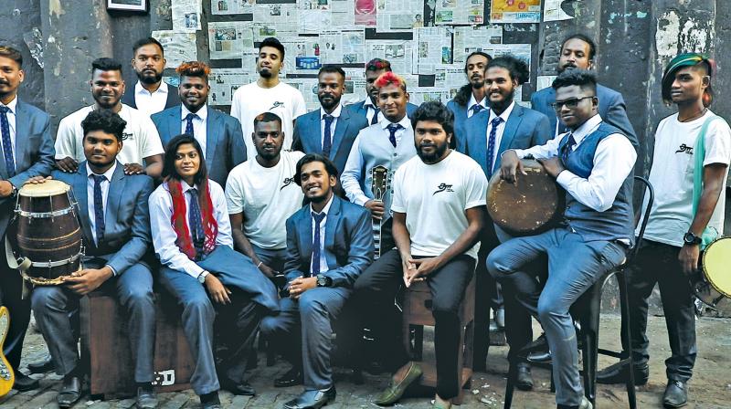 Ranjith with artists